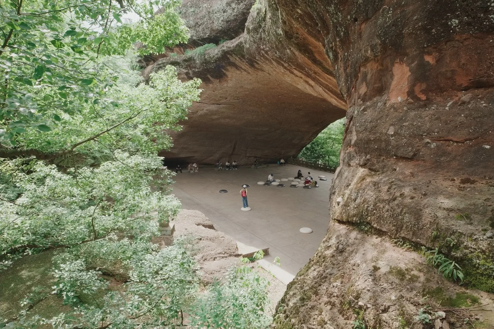 Another Green World film still in the landscape of Lanke Mountain
